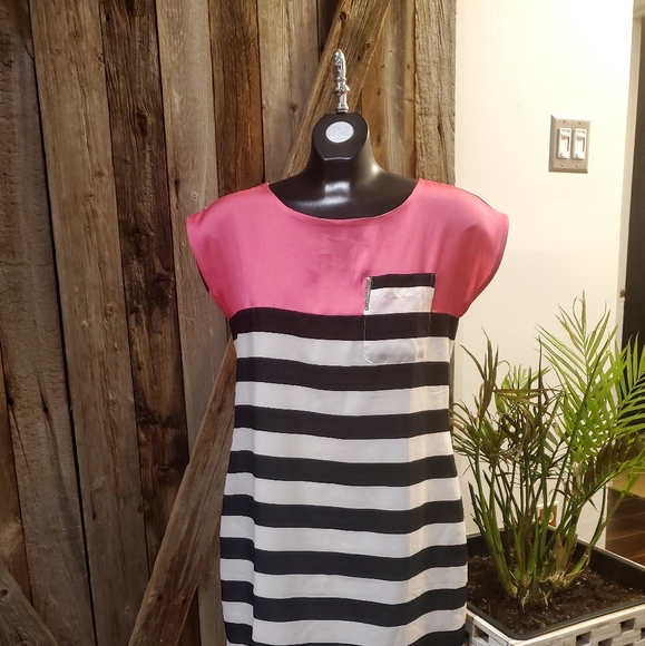 Coco & Tashi colorful satin dress - Picture 2 of 7